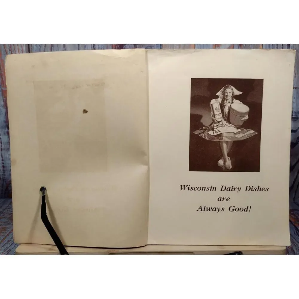 Badger Dairy Dishes‎ Vintage Cookbook